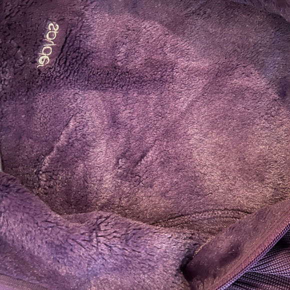 Spyder Royal Purple Zip Thermal Fleece Jacket - S - Picture 6 of 8